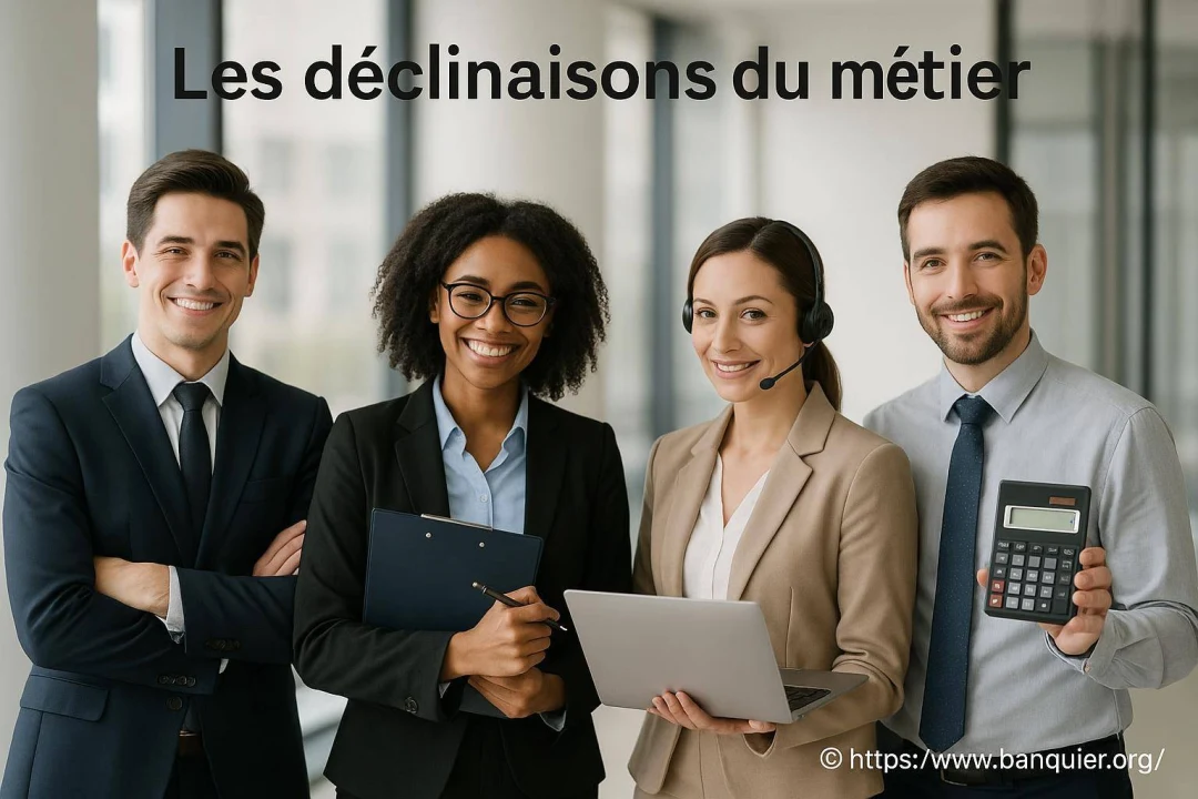 Les déclinaisons du métier de banquier