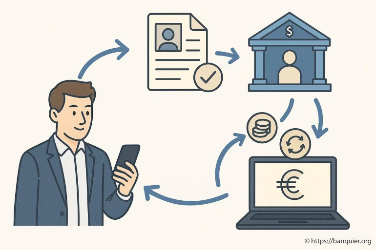 Processus de prêt bancaire en ligne
