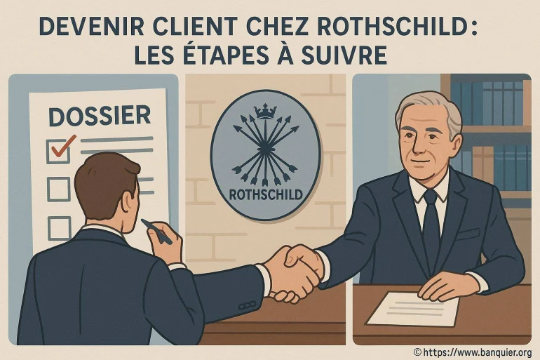 Devenir client chez Rothschild : quelles sont les étapes à suivre ?