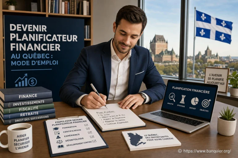 Devenir planificateur financier au Québec : quelles étapes suivre ?