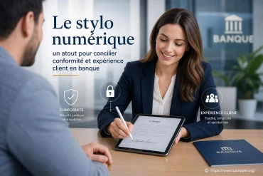 Stylo numérique : un atout pour concilier conformité et expérience client en banque
