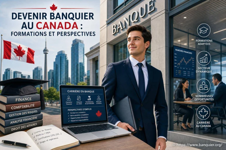 Devenir banquier au Canada : formations et perspectives