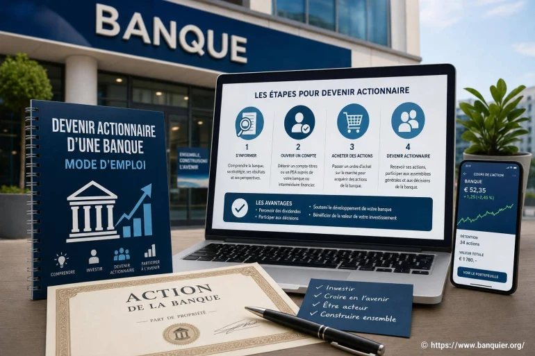 Devenir actionnaire d’une banque : mode d’emploi