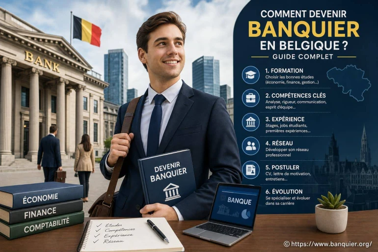 Comment devenir banquier en Belgique ? Guide complet
