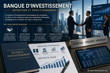 Banque d'investissement : définition claire et fonctionnement expliqué