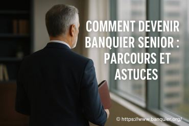 Comment devenir banquier senior : parcours, compétences et conseils