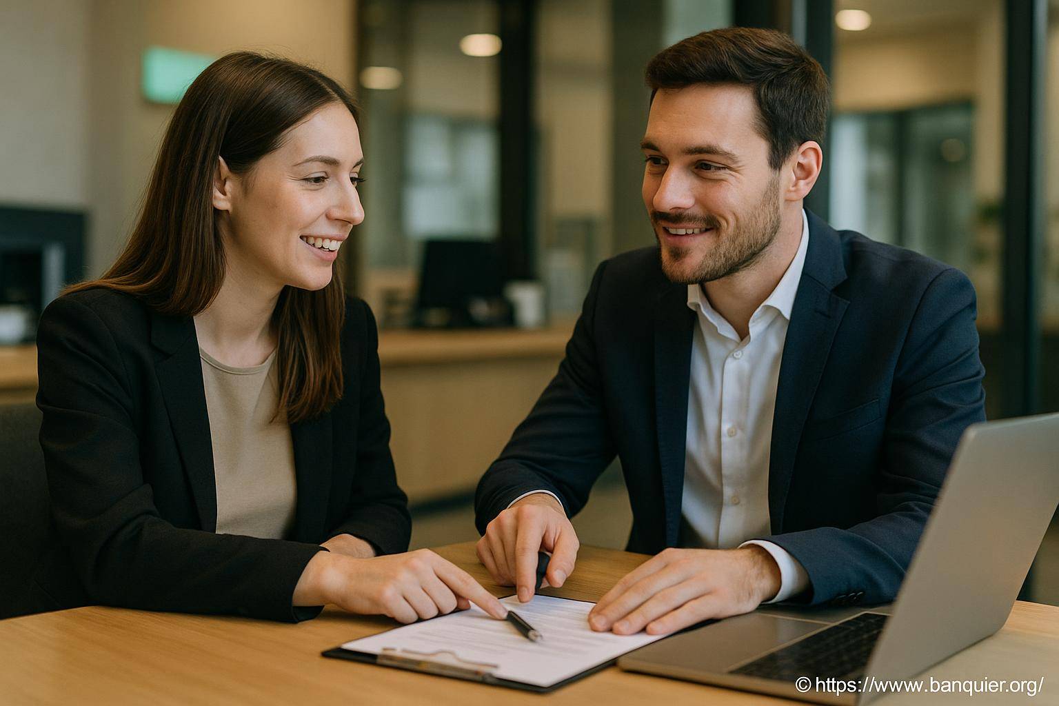 collaboration professionnelle autour d un document