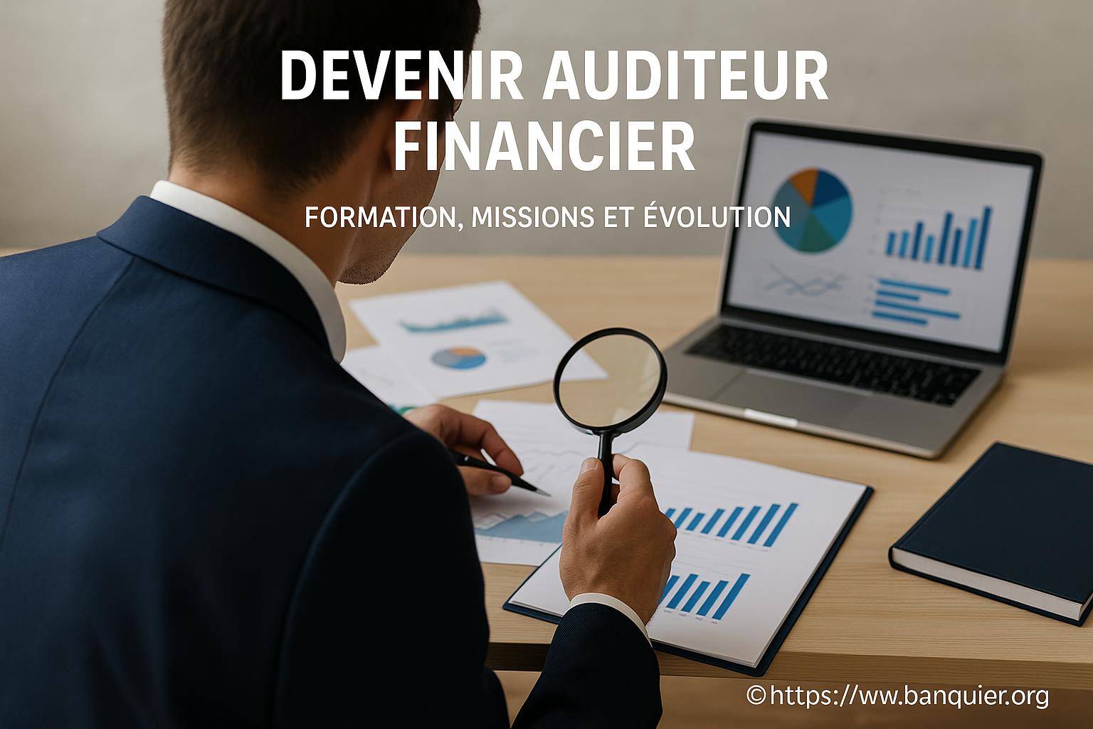 Devenir auditeur financier : quelles formations, missions et perspectives d'évolution