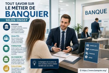 Tout savoir sur le métier de banquier selon Onisep